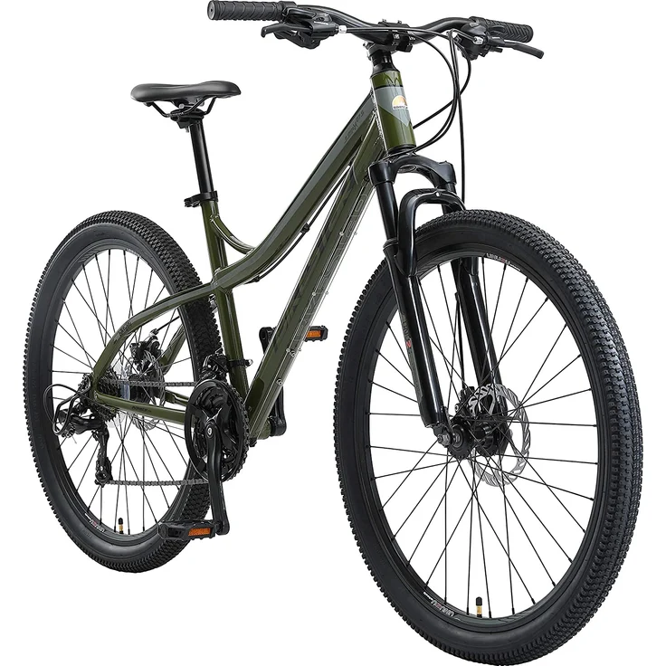 Bikestar Kinderfahrrad Fahrrad Alu Mountainbike 21 dunkelgrün 27,5 Zoll – Bild 1