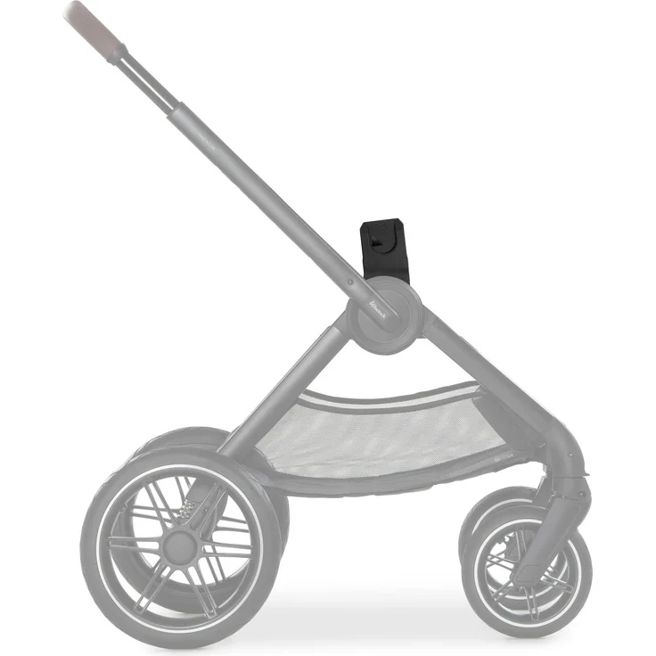 Hauck Universaladapter für Kinderwagen Walk N Care zur Befestigung von Babyschale anderer Hersteller (Maxi Cosi, Cybex, Nuna, Kiddy), Einfache Befestigung, 1 Paar, Schwarz, 37584 – Bild 4
