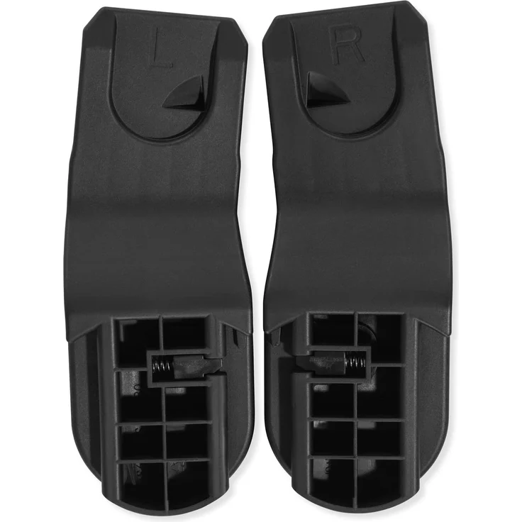 Hauck Universaladapter für Kinderwagen Walk N Care zur Befestigung von Babyschale anderer Hersteller (Maxi Cosi, Cybex, Nuna, Kiddy), Einfache Befestigung, 1 Paar, Schwarz, 37584 – Bild 1