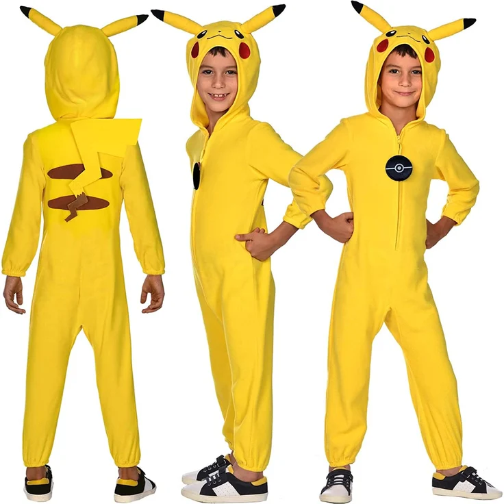 amscan 9908882 Unisex-Kinderkostüm mit Pikachu-Lizenzprodukt, offizielles Pokémon-Lizenzprodukt (3-4 Jahre) - Preisvergleich – Bild 5