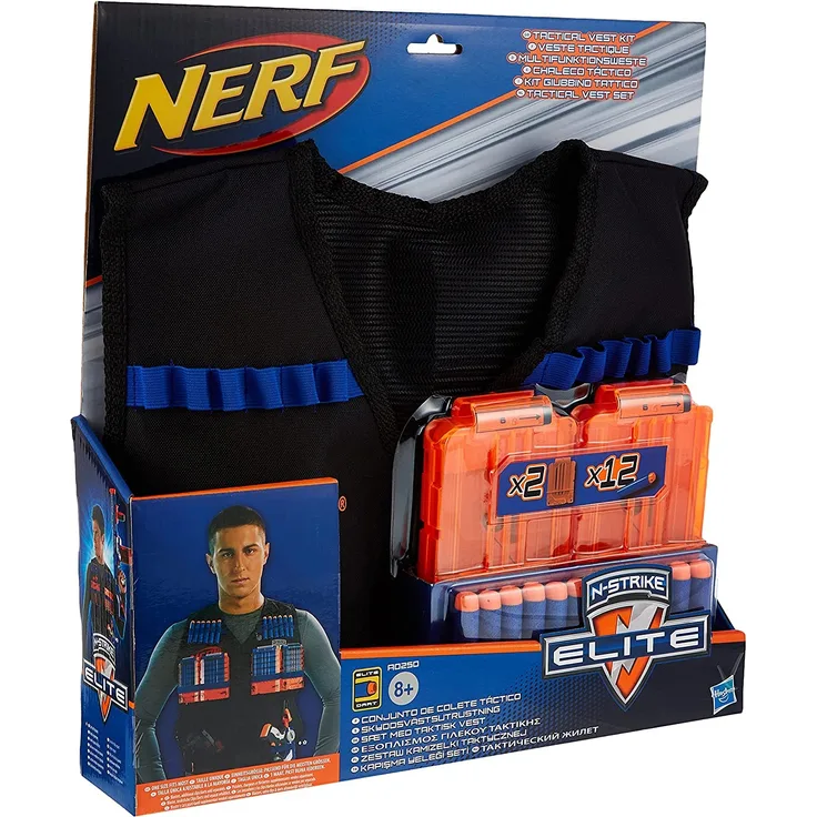 Hasbro Nerf A0250148 - N-Strike Elite Battle Weste, Nerf Zubehör