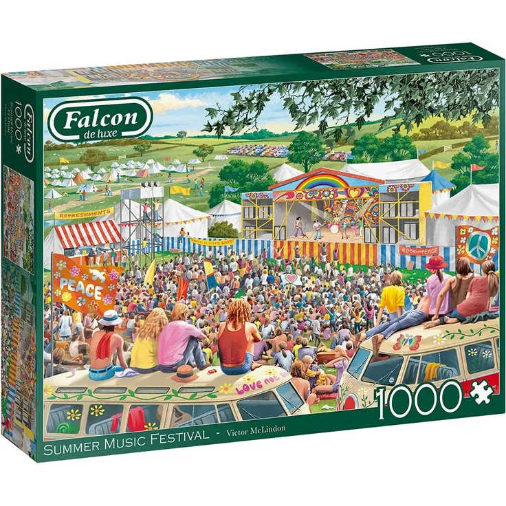 puzzle Summer Music Festival 1000 Teile