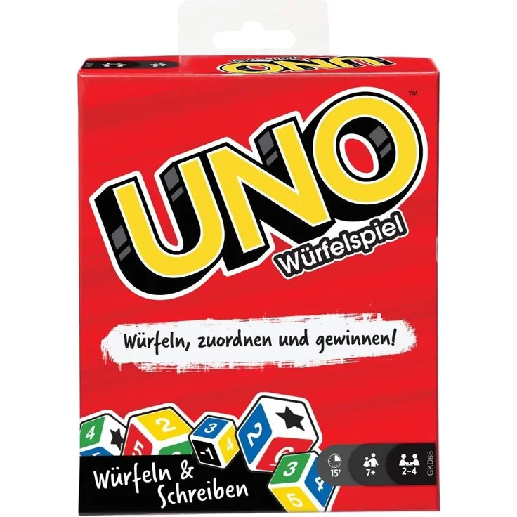 Mattel Games - UNO Würfelspiel - Preisvergleich