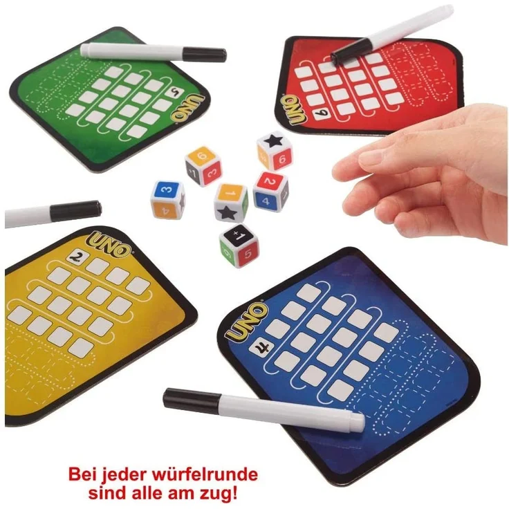 Mattel Games - UNO Würfelspiel - Preisvergleich – Bild 3