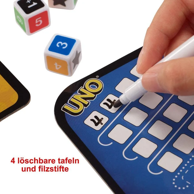 Mattel Games - UNO Würfelspiel - Preisvergleich – Bild 4