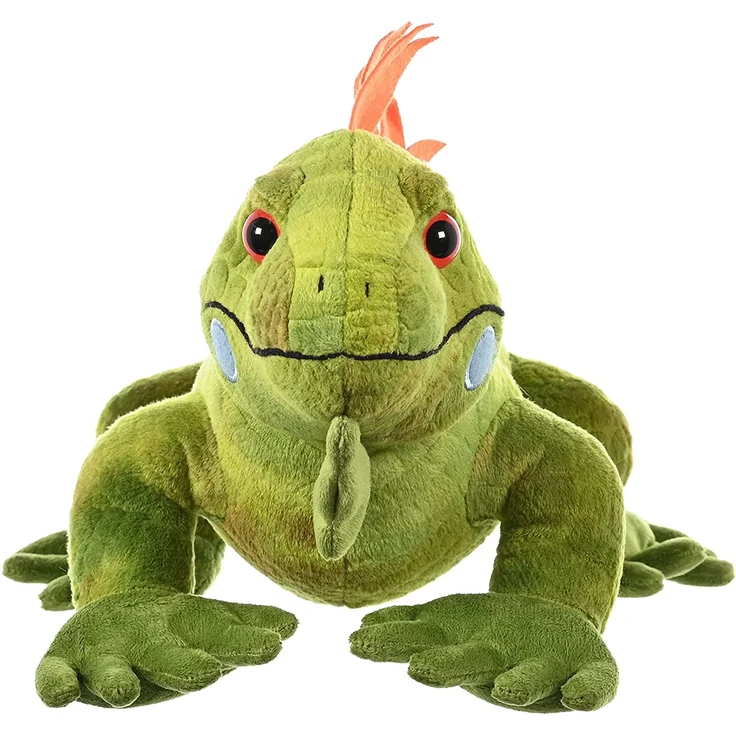 Wild Republic 12905 Plüsch Leguan, Cuddlekins Kuscheltier, Plüschtier, 30 cm – Bild 2