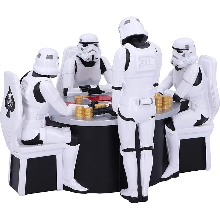 Star Wars Diorama Stormtrooper Poker Face 18 cm – Bild 2