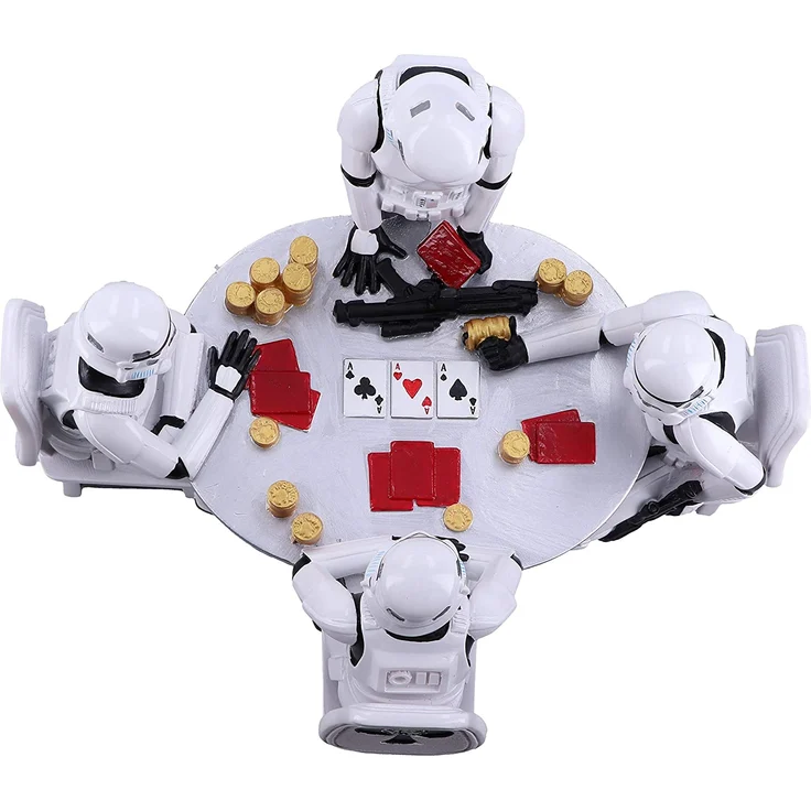 Star Wars Diorama Stormtrooper Poker Face 18 cm – Bild 4
