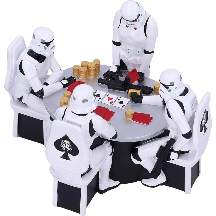 Star Wars Diorama Stormtrooper Poker Face 18 cm – Bild 3
