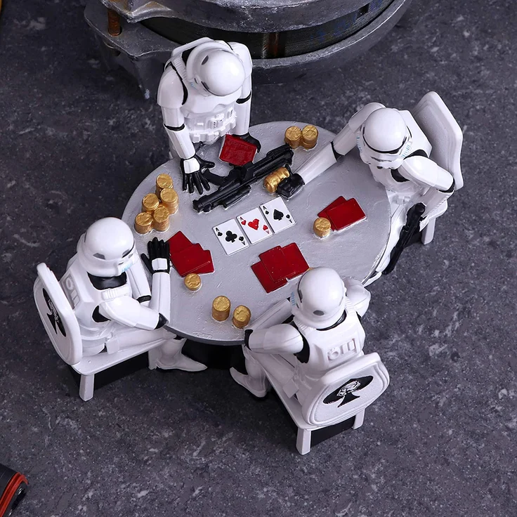 Star Wars Diorama Stormtrooper Poker Face 18 cm – Bild 6