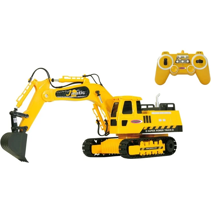RC Bagger J-Matic Jungen 2,4 Ghz gelb 1:27 – Bild 1