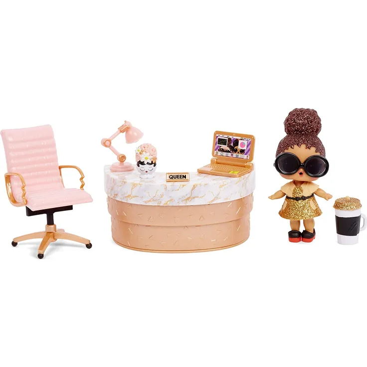 LOL Surprise Sammlerpuppen für Mädchen - Mit 10 Überraschungen & Accessoires - Boss Queen - Möbelserie 3 - Preisvergleich