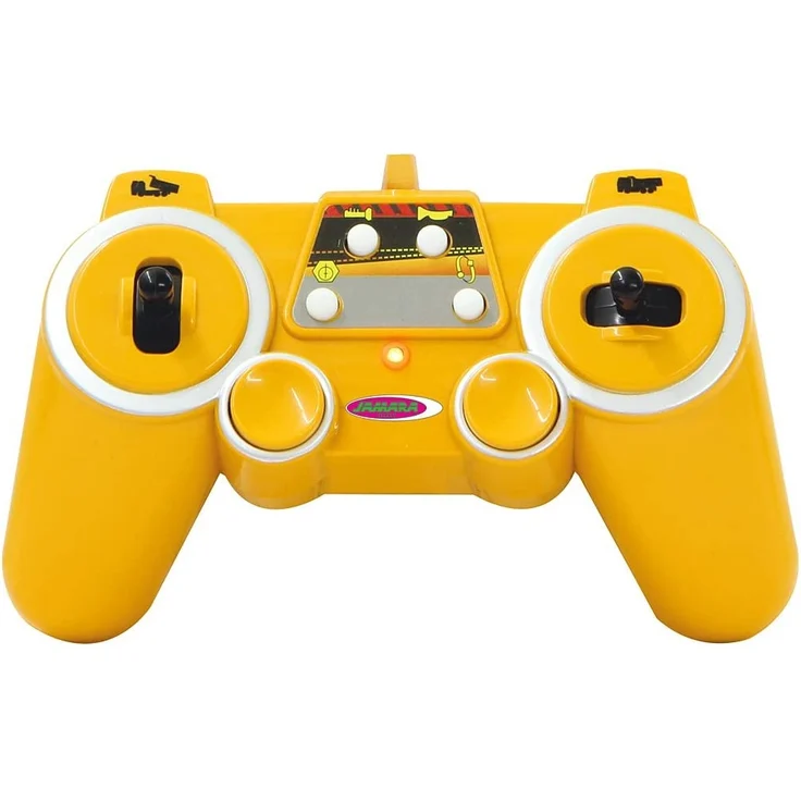 Jamara 405002 - Muldenkipper MAN 1:20 2,4G - Kippmulde hoch / runter, realistischer Motorsound, Hupe, Rückfahrwarnsound, 4 Radantrieb, gelbe LED Signallichter, programmierbare Funktionen – Bild 11