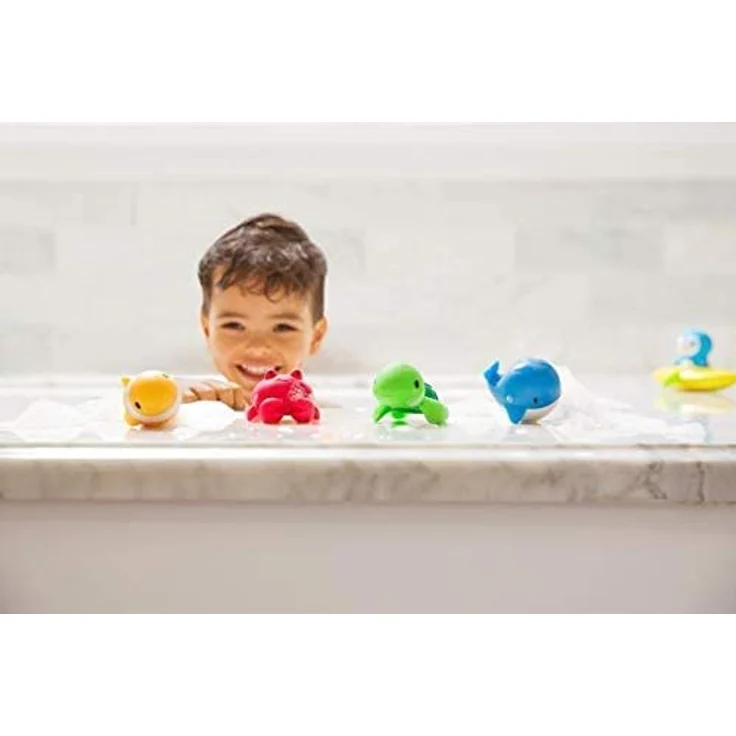 Munchkin - Ocean Spritztiere Badespielzeug, 4er-Pack – Bild 6