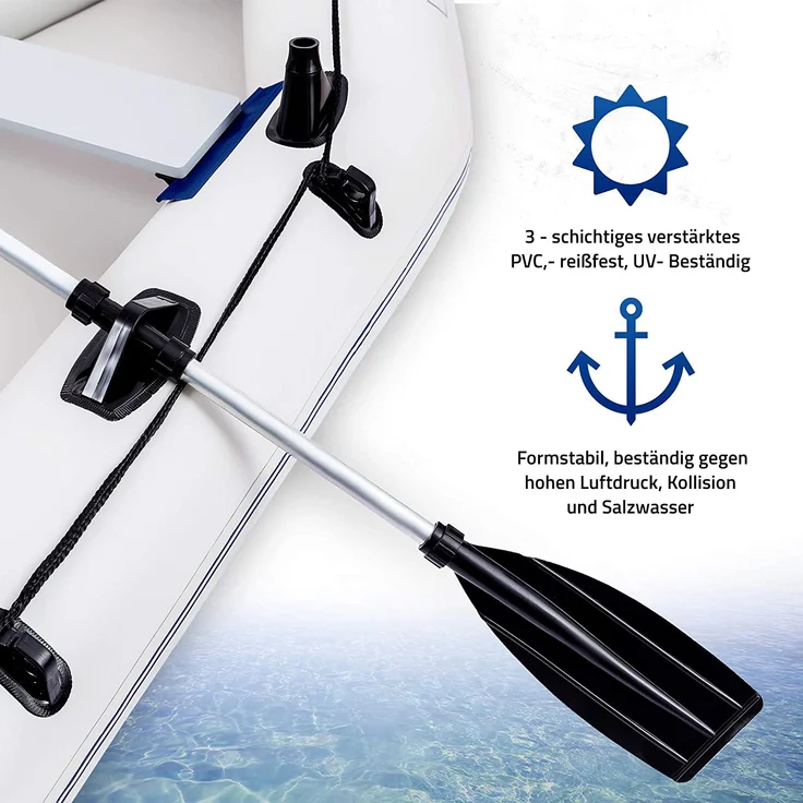 Home Deluxe GmbH Schlauchboot Pike 3-Sitzer, 230 cm (S) – Bild 5