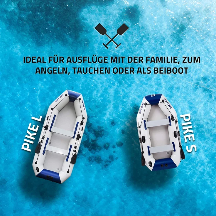 Home Deluxe GmbH Schlauchboot Pike 3-Sitzer, 230 cm (S) – Bild 6