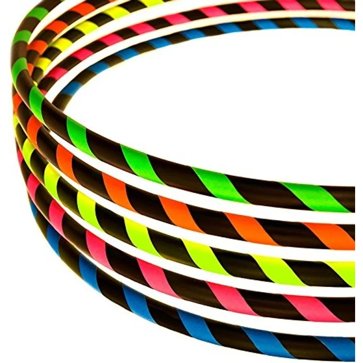Hula Hoop Reifen für Anfänger Ø100cm Gelb – Bild 1