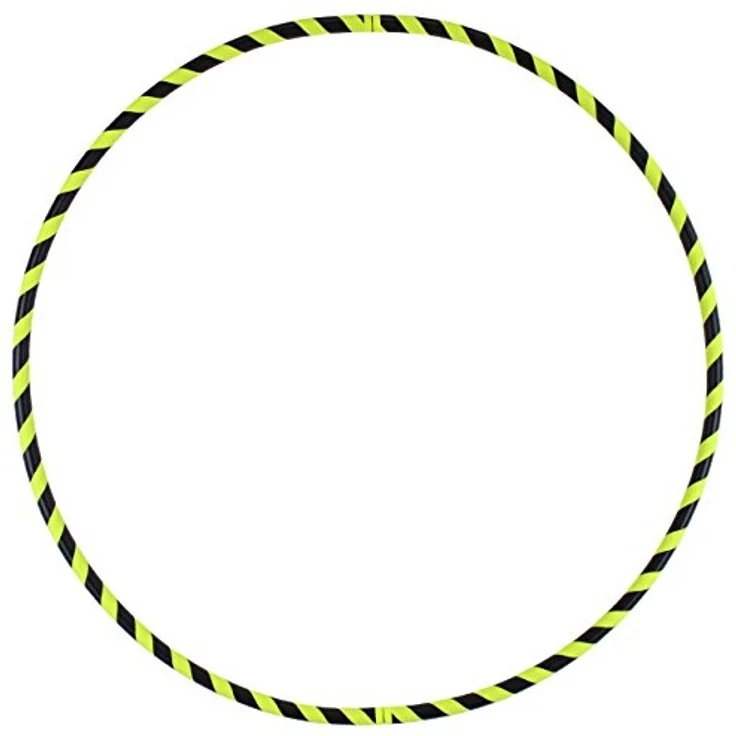 Hula Hoop Reifen für Anfänger Ø100cm Gelb – Bild 3