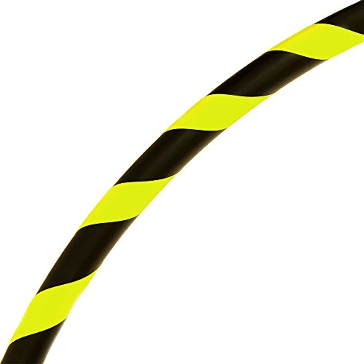Hula Hoop Reifen für Anfänger Ø100cm Gelb – Bild 2