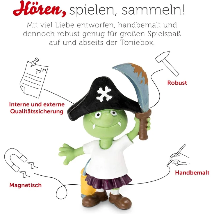tonies® Hörfigur - Die Olchis und der schwarze Pirat – Bild 3