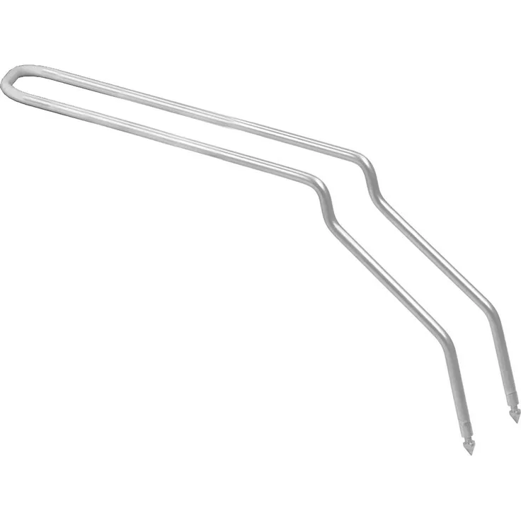 Hamax Zubehör Extra Bar for Small Frames Kiss/Sleepy/Smiley, silber, STANDARD