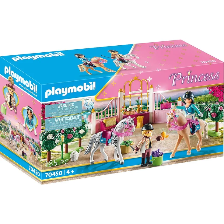 PLAYMOBIL 70450 - Princess Reitunterricht im Pferdestall – Bild 1