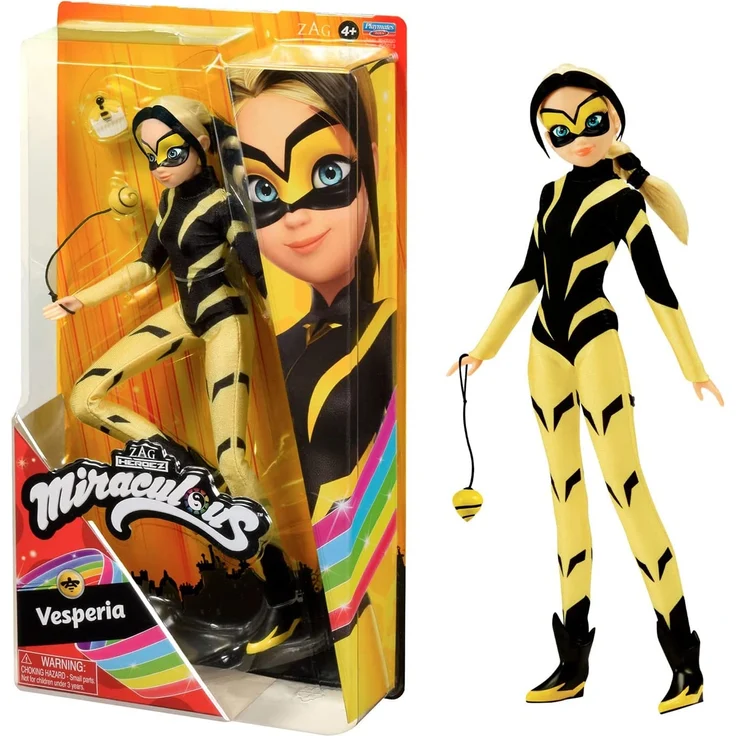 Bandai - Miraculous Ladybug - Puppe - Vesperia - 26 cm große Ankleidepuppe - P50013 – Bild 1