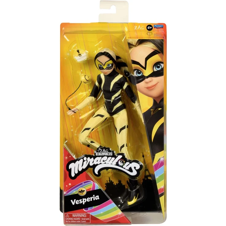 Bandai - Miraculous Ladybug - Puppe - Vesperia - 26 cm große Ankleidepuppe - P50013 – Bild 2