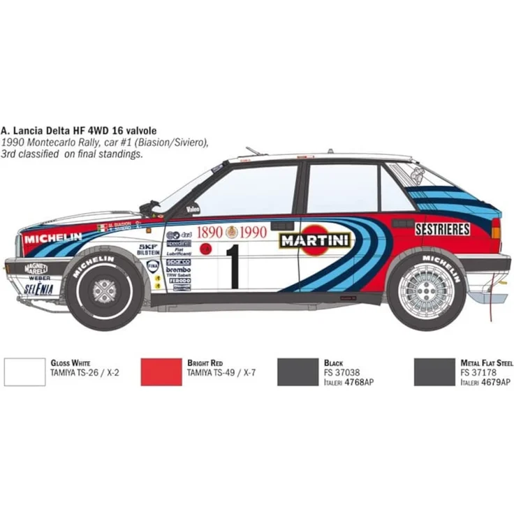 1:12 Lancia Delta HF Integrale 16V – Bild 12