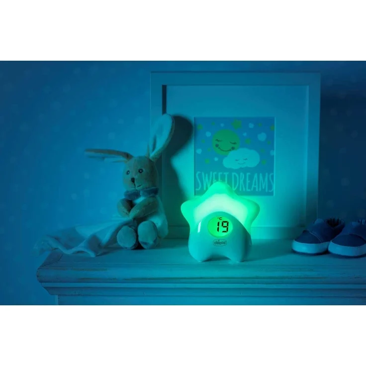 chicco Thermometer-Nachtlicht Stern – Bild 9