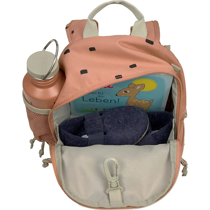 Lässig Kindergartenrucksack - Mini Backpack, Happy Prints caramel – Bild 3