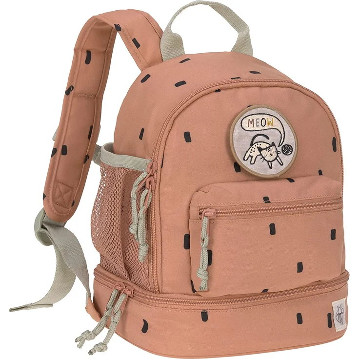 Lässig Kindergartenrucksack - Mini Backpack, Happy Prints caramel – Bild 1