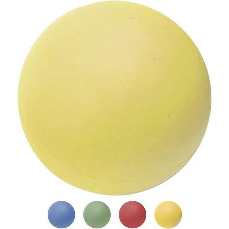 Moosgummiball, Ø 62 mm, Gelb
