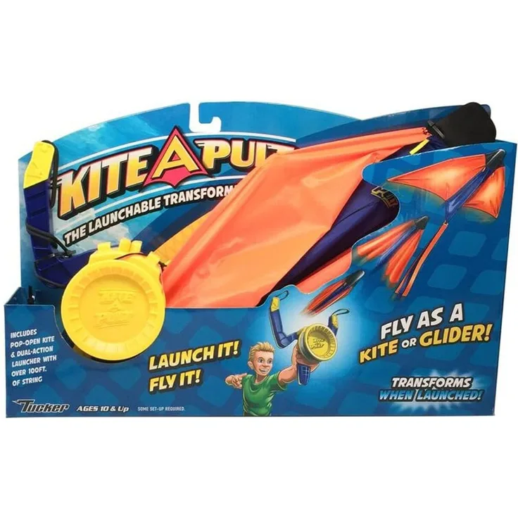 Tucker Toys 90520 - Kite-A-Pult, Drachen, sortiert