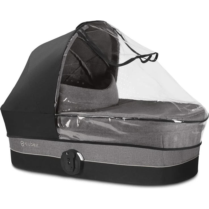 CYBEX Gold Regenverdeck, Für CYBEX Kinderwagenaufsatz Cot S, Transparent – Bild 1