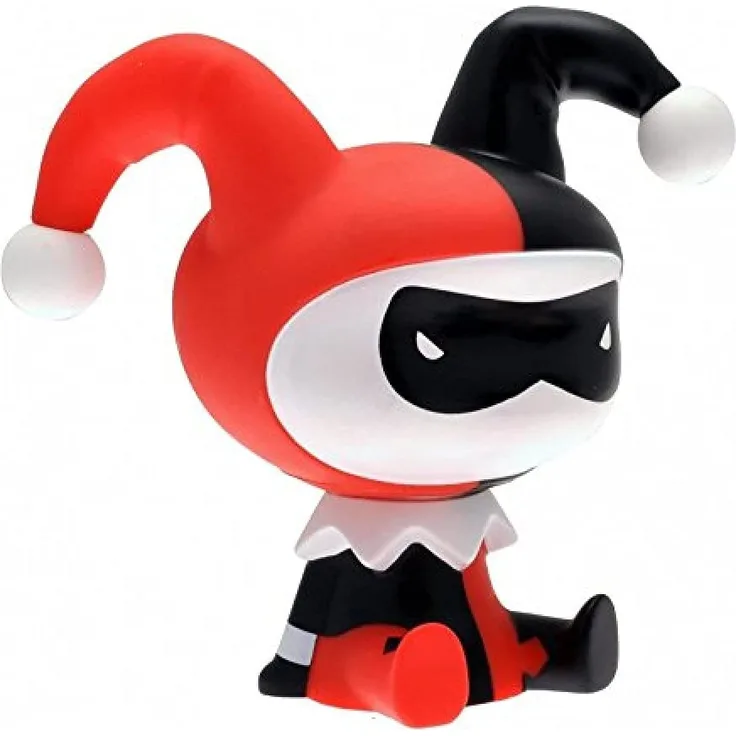 Plastoy SAS PLA80065 DC Comics: Sparschwein Chibi Harley Quinn, Spiel