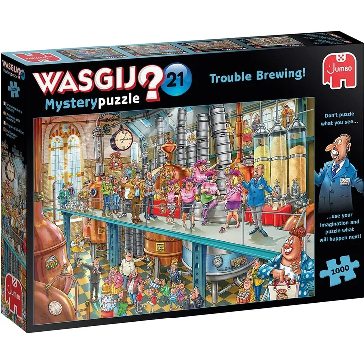 puzzle Wasgij Mystery 21 Trouble Brewing 1000 Teile