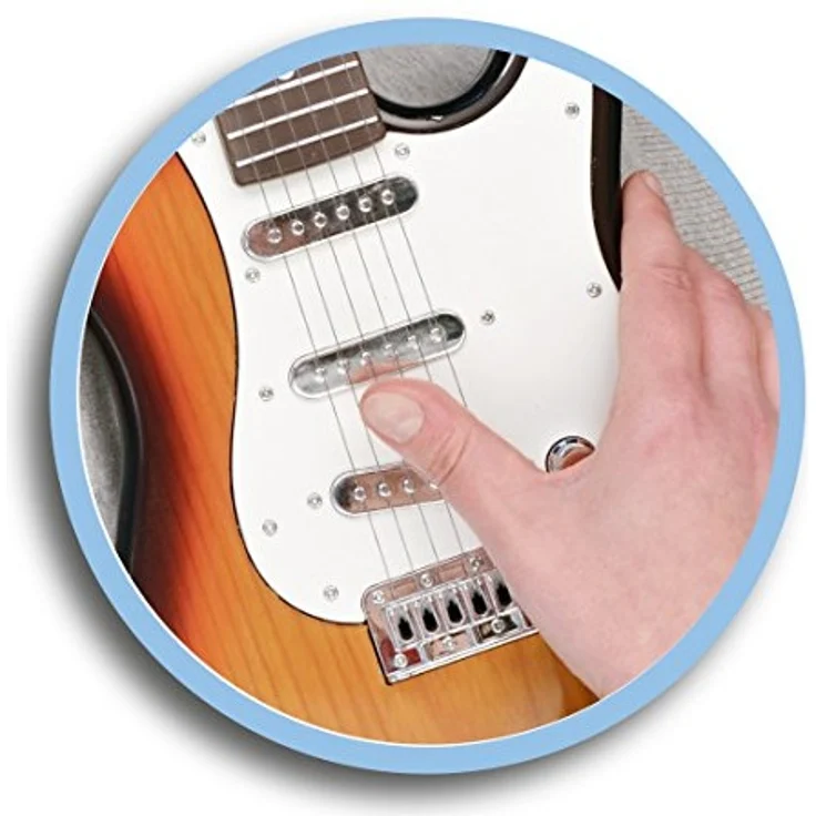 Bontempi 24 1310 1310-Elektronische Gitarre Rock, Mehrfarben – Bild 5