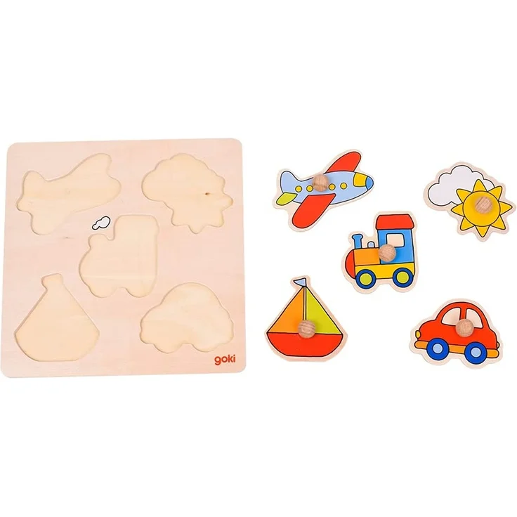5-teiliges Puzzle meine Reise – Bild 2