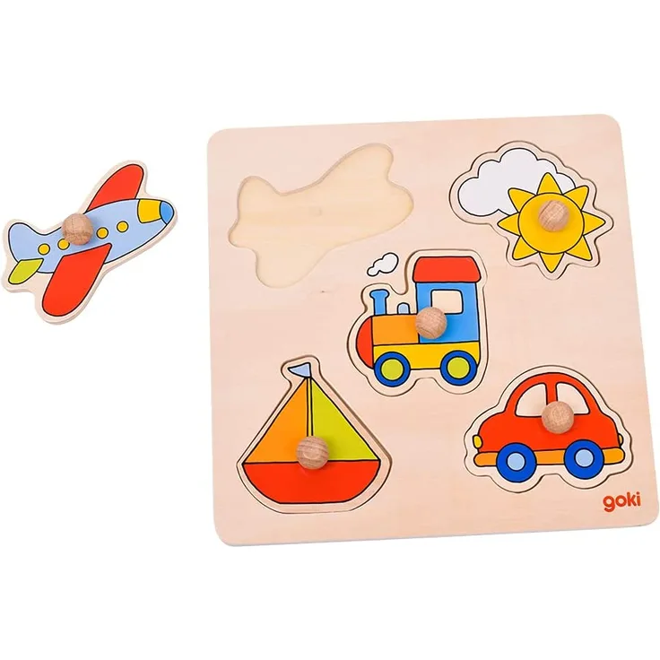 5-teiliges Puzzle meine Reise