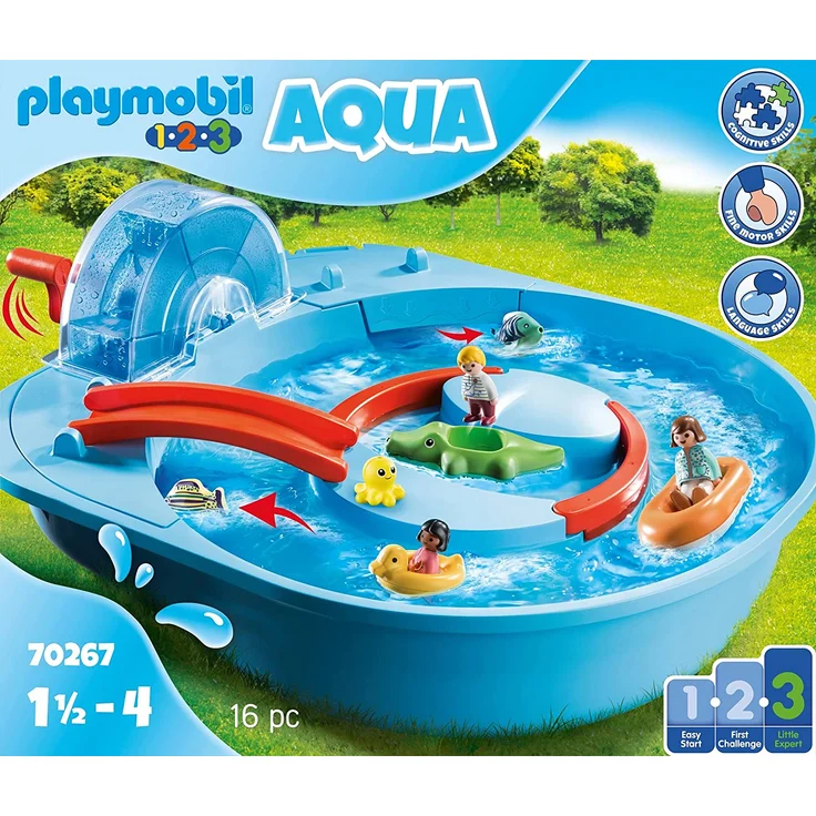 Playmobil 70267 - 1. 2. 3. - Fröhliche Wasserbahn – Bild 4