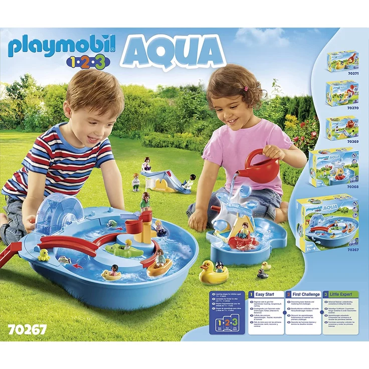 Playmobil 70267 - 1. 2. 3. - Fröhliche Wasserbahn – Bild 3
