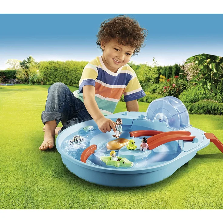 Playmobil 70267 - 1. 2. 3. - Fröhliche Wasserbahn – Bild 5