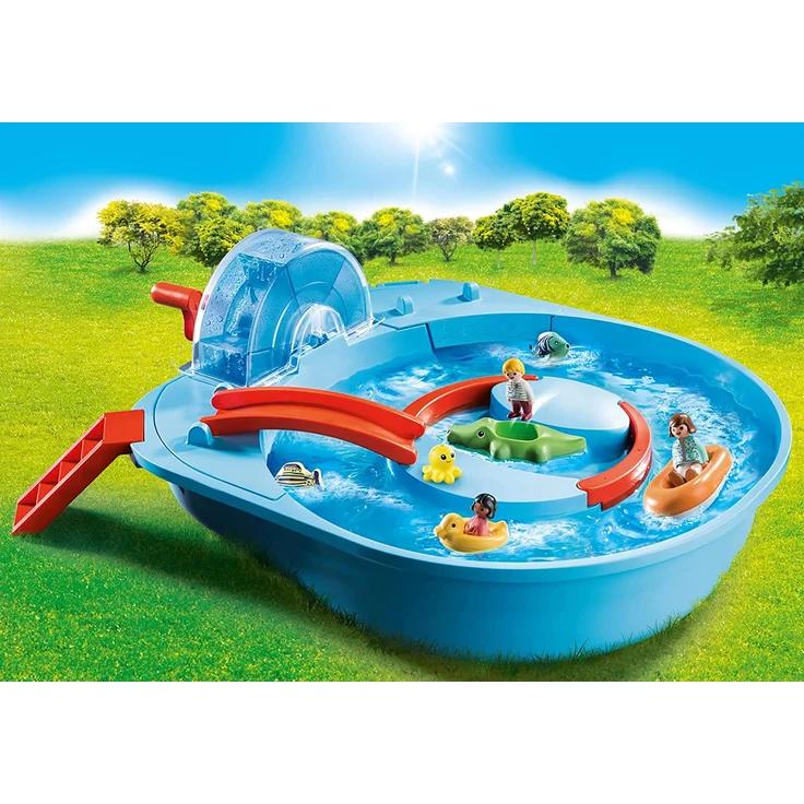 Playmobil 70267 - 1. 2. 3. - Fröhliche Wasserbahn – Bild 2