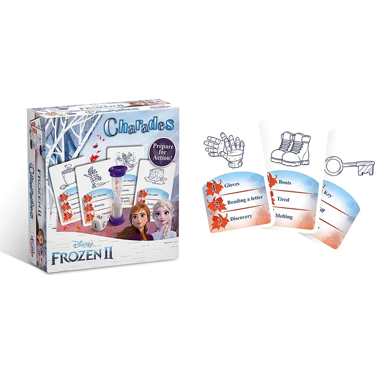 Disney Die Eiskönigin 2 Scharaden Kartenspiel Kinder & Familien