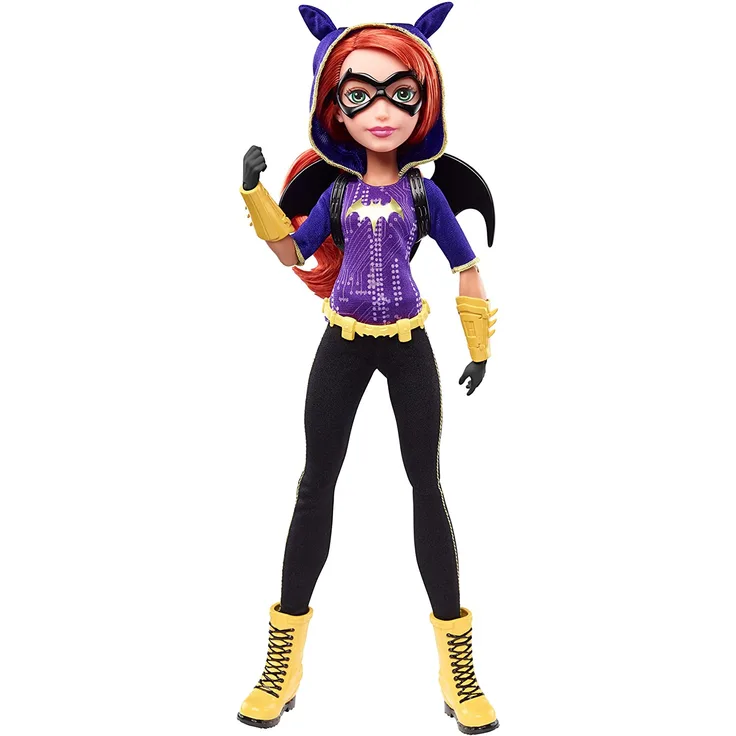 Mattel DLT64 - DC Super Hero Girls Batgirl Action Puppe, 30 cm