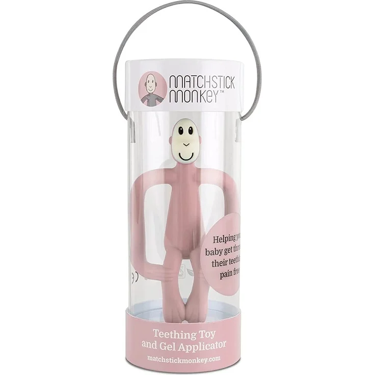 Matchstick Monkey Beißring Dusty Pink Rosa 1 – Bild 4