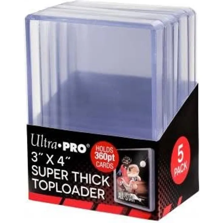 UP Topload 3 x 4 (Super Thick Cards 360pt) (5ct. )
