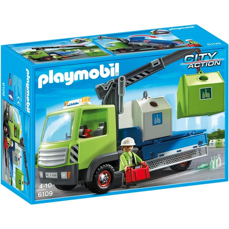 Playmobil 6109 - Altglas LKW mit Containern
