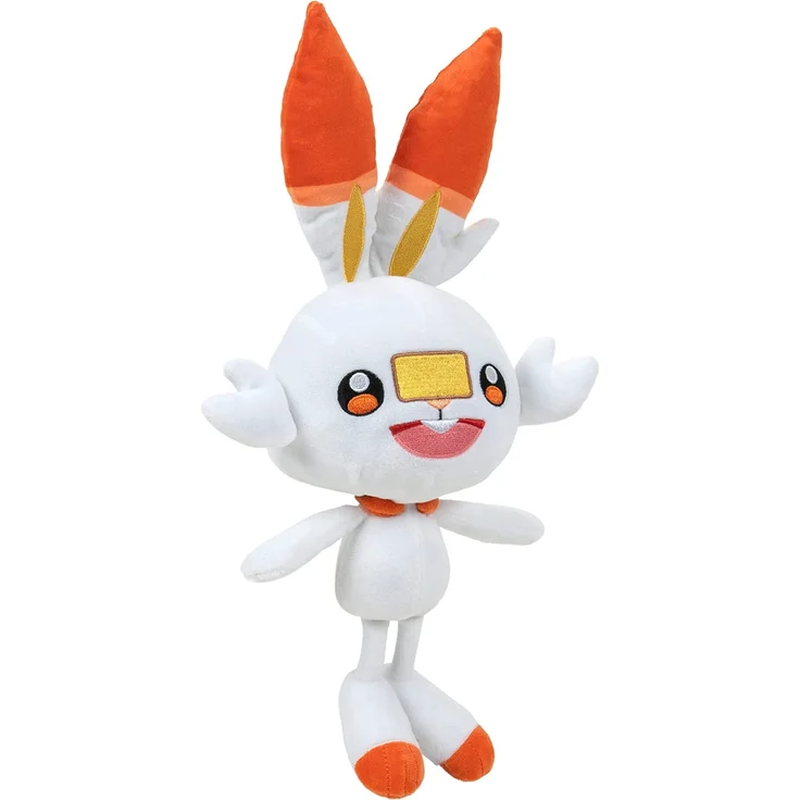 Pokemon 98057 Pokémon 20,3 cm Plüsch - Scorbunny Nocolor – Bild 2